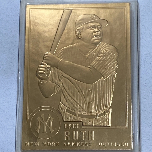 Gold Baseball Card - Picture 5 of 8